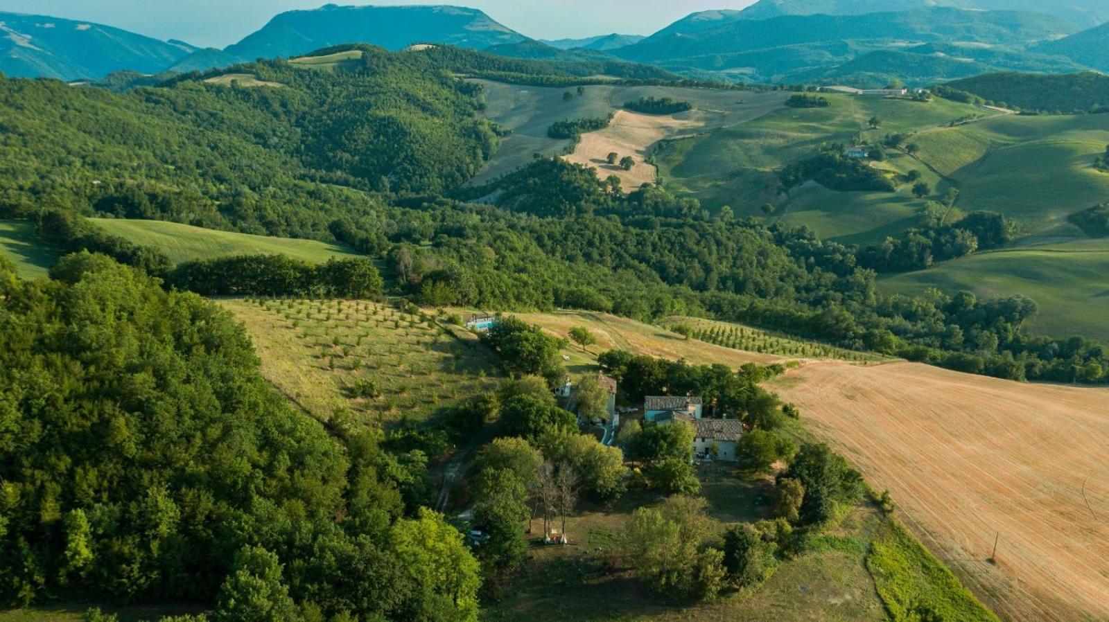 Agriturismo Il Fienile Di Ca Battista Apartman Cagli Kültér fotó